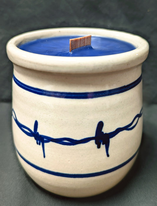 Spoon Jar with Barbed Wire Design